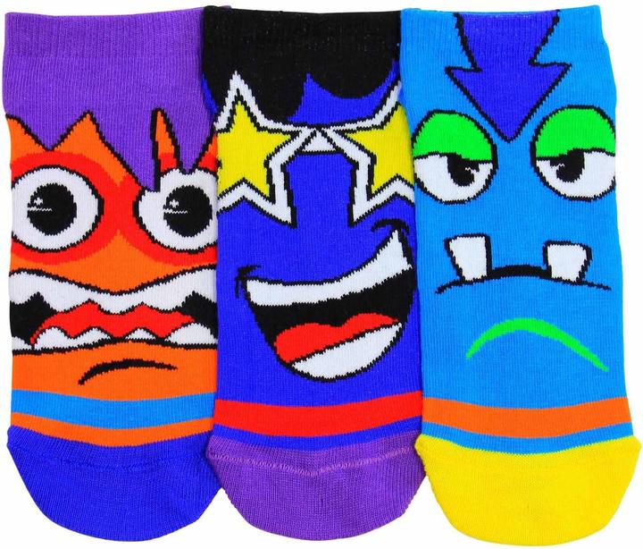 Produktbild United Oddsocks Sneaker 30-38 3's Mashers (Einzelpack, 30 - 38)