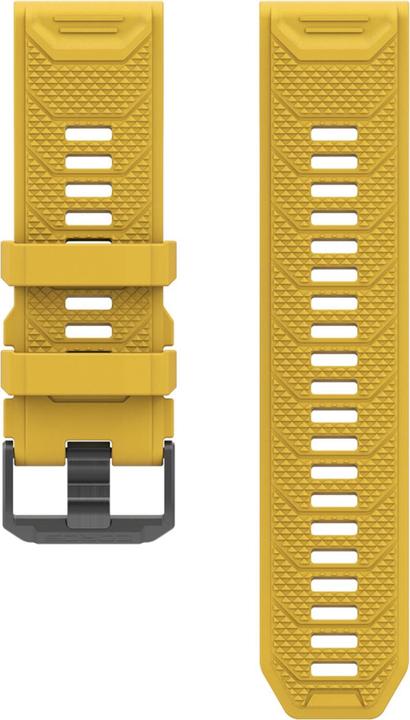 Actual product image Coros Silicone strap of the Vertix 2 smart watch, Yellow (26 mm, Silicone)