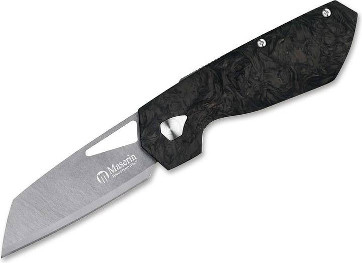 Produktbild Maserin 373 Knife Tungsten CF Black (8 cm)
