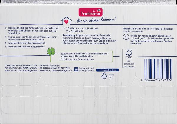 Valori nutrizionali e ingredienti dm Profissimo Mini borsa per la casa