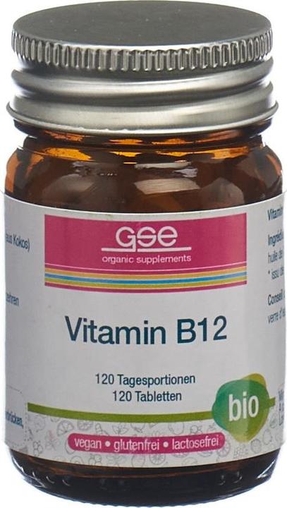Immagine prodotto GSE Vitamine B12 Compact bio cpr (120 Pezzo/i, Pillole, 123 g)