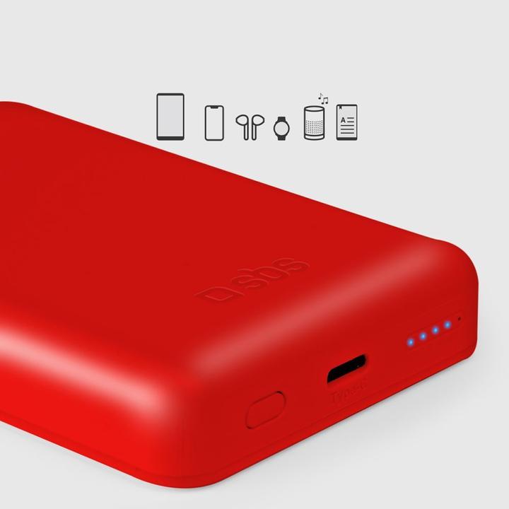 Actual product image SBS 5000 mAh wireless magnetic Power Bank (5000 mAh, 5 W)