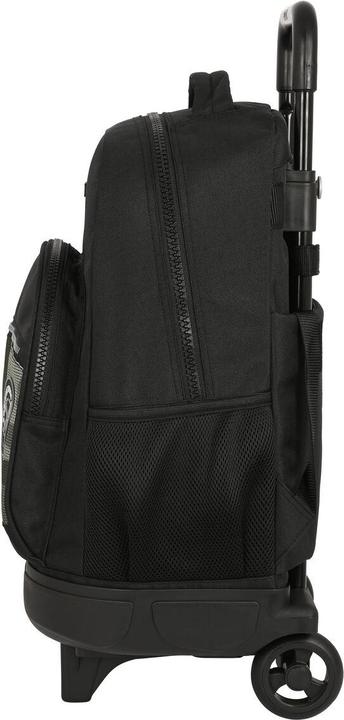 Image du produit Safta Sac à dos scolaire à roulettes Stone Noir 33 x 45 x 22 cm