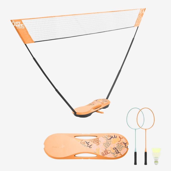 Produktbild Perfly BADMINTON NET Fun set 3 Meter Pop Orange