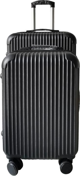 NTK-Collection Hartschalenkoffer 2er-Set Frenzi Schwarz (80 l, M (50 - 90l), L (90 - 115l))