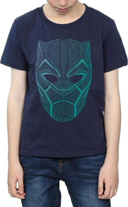 Image du produit Garçons - T-shirt Black Panther Tribal Mask (116)