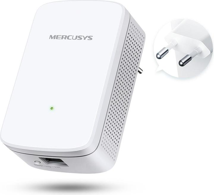 Produktbild Mercusys ME10 network extender Network repeater White 10 (300 Mbit/s)