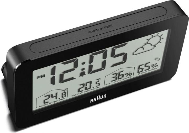 Produktbild Braun Uhren BC13BP Funk-Wetterstation DCF