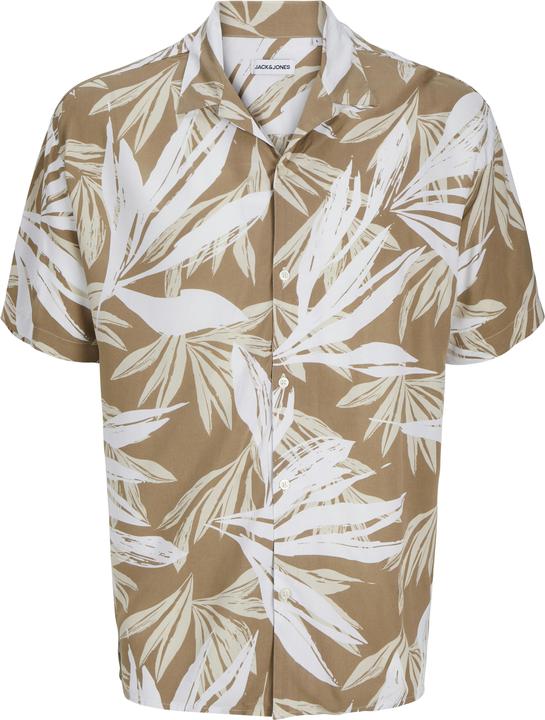 Jack & Jones Jjejeff Tropical Aop Resort Shirt Ss Sn