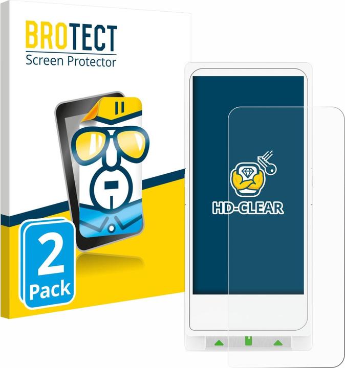 Productafbeelding BROTECT Schutzfolie Displayschutz Displayschutzfolie Folie Klar Transparent (2 Stuk, LG G Flex)