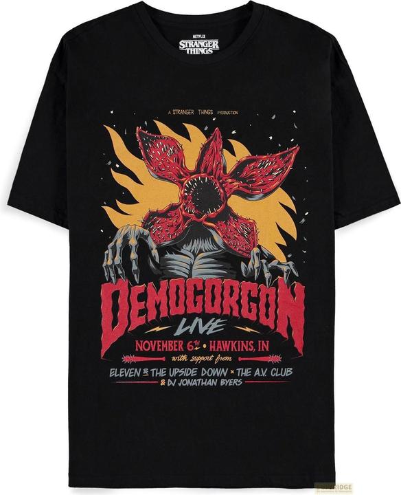 Immagine prodotto Difuzed STRANGER THINGS - Demogorgon Live - Maglietta Homme (2XL) (XXL)