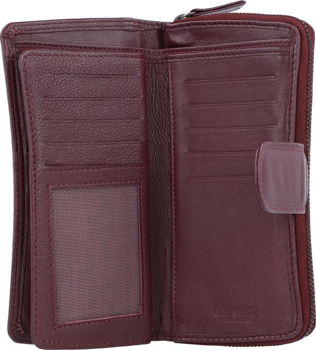 Produktbild Greenburry Spongy Geldbörse Leder 9,5 cm