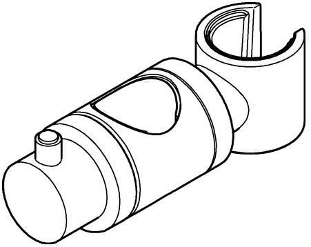 Actual product image Grohe Sliding element chrome