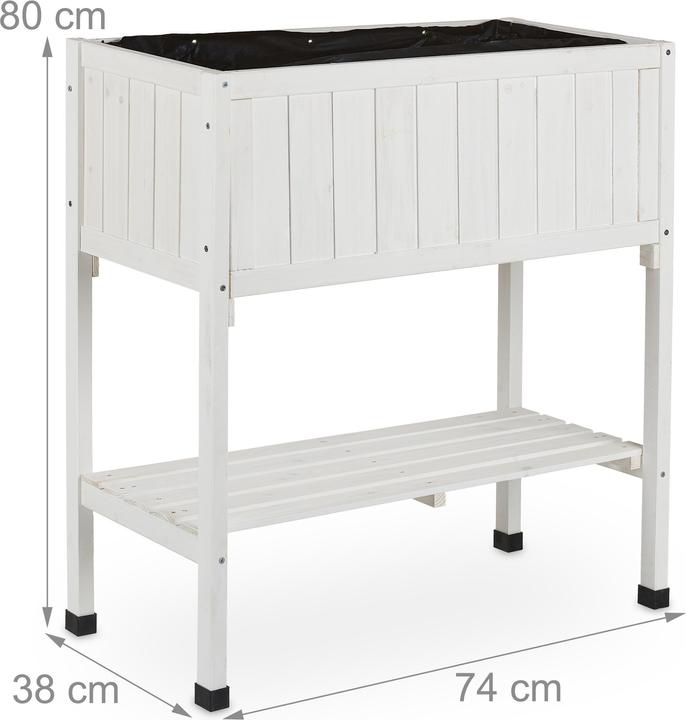 Actual product image Relaxdays Hochbeet
