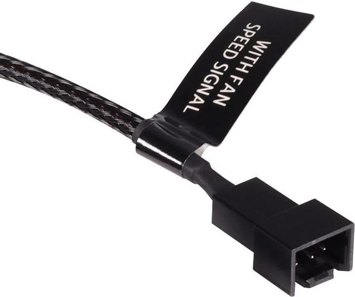 Actual product image Alphacool LK Y-splitter 3-pin to 4x 3-pin 60cm