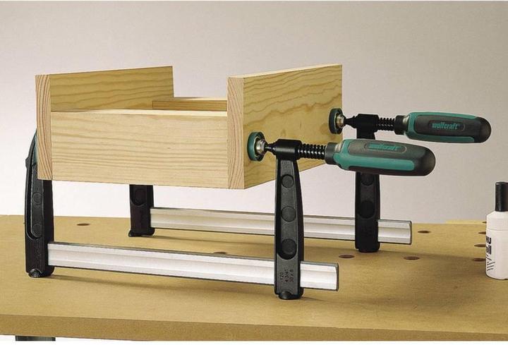 Produktbild wolfcraft wolfcraft 1 SZ - Schraubzwinge 80/300mm (300 mm)