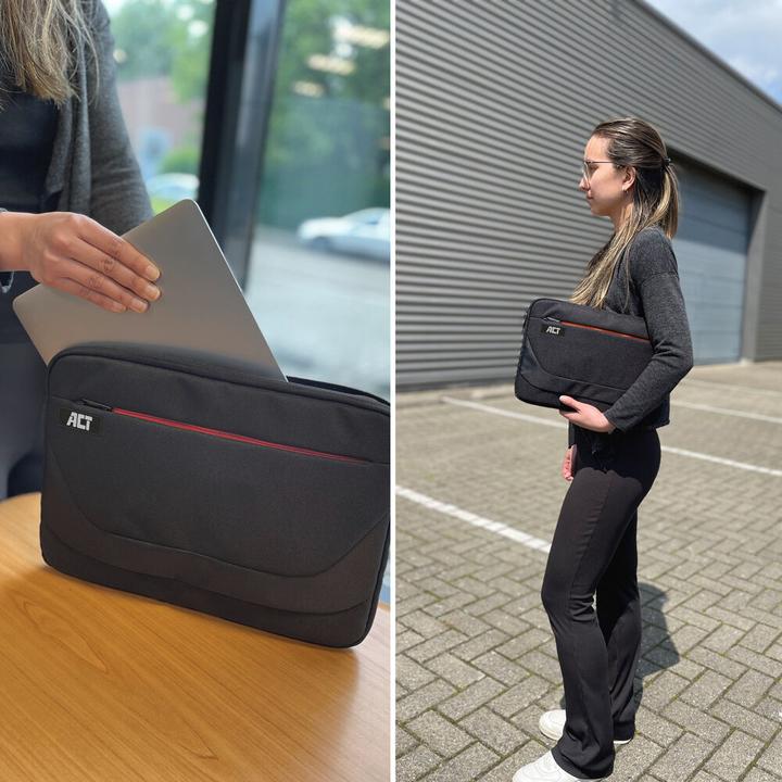 Actual product image Suburb Laptop Sleeve 13.3", made from recycled plastic bottles (13.30", Universal)