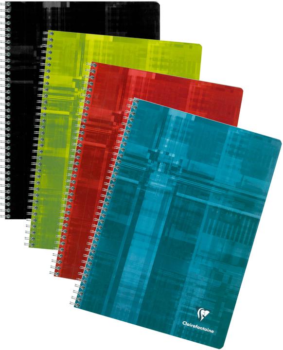 Immagine prodotto Clairefontaine Taccuino a spirale (A4, Quadretti, Copertina rigida)