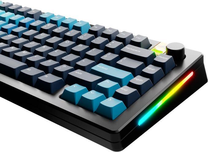 Actual product image Glorious GPBT Gradient Keycaps, ANSI Layout (US), PBT, Dye-Sub - Celestial Ice