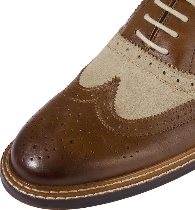 Actual product image Joe Browns Premium Leather Lace-Up Leather Brogues (46)