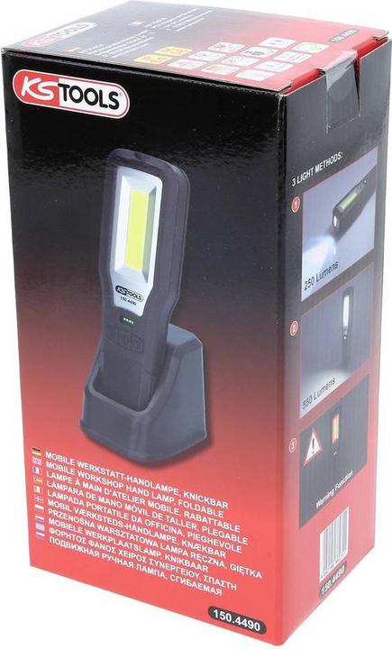 Actual product image KS Tools Workshop hand lamp (550 lm)