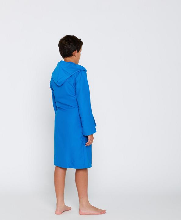 Image du produit Nabaiji Robe de bain microfibre compacte à capuche Kids' en bleu clair (140)