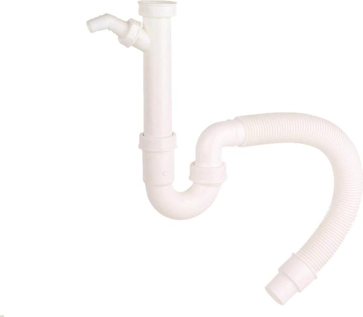 Produktbild Kirchhoff Flex- Spültisch- Röhrensiphon, 1 1/2" mit 3/4" Geräteanschluss (Siphon-Montagematerial, 1 1/2“)