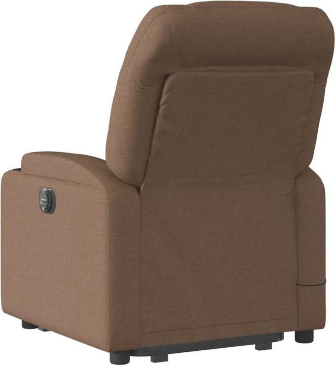 Actual product image VidaXL Electric massage chair with stand-up aid fabric