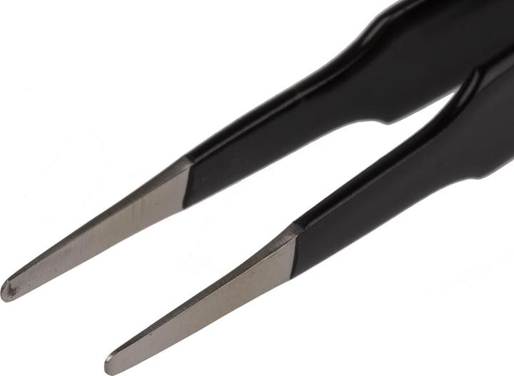 Actual product image Rs Pro Stainless steel tweezers ESD protected Acid resistant, 120 mm