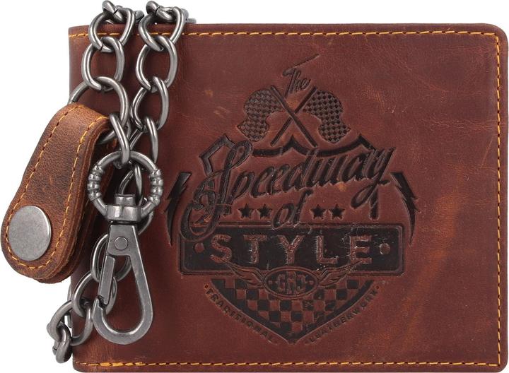 Immagine prodotto Greenburry Portafoglio Racing Collection Daytona RFID in pelle 12 cm