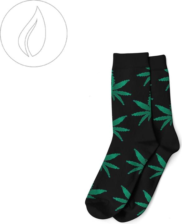 Produktbild R420 Long Socks Size 36-42 Black/Green (36 - 42)