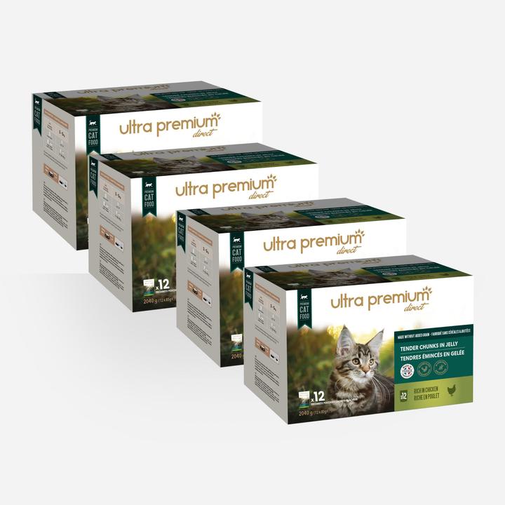 Produktbild Ultra Premium Direct Tender Junks in Jelly (Adult, 12 Stk., 1020 g)