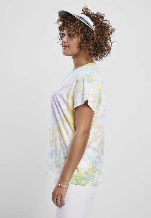 Actual product image Urban Classics Ladies Tie Dye Boyfriend Tee (4XL)