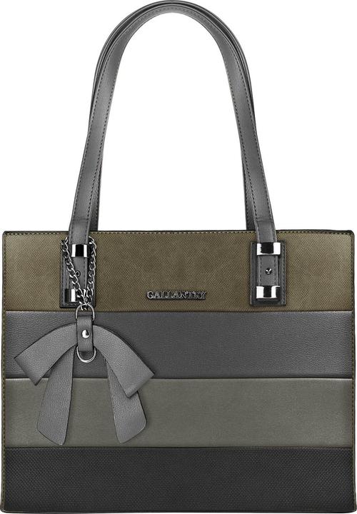 Actual product image Gallantry Ladies' handbag Politexture in grey (5 l)