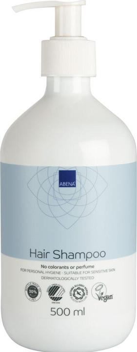 Actual product image Abena Hair Shampoo,, 500 ml, no colorants or perfume (500 ml, Liquid shampoo)