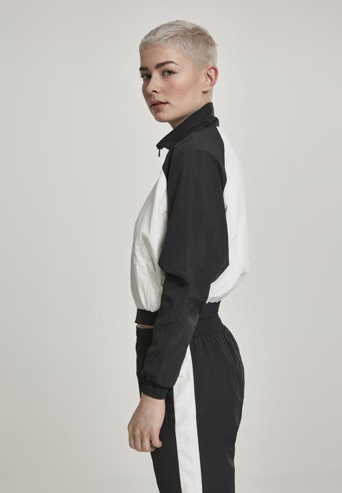 Actual product image Urban Classics Ladies Short Raglan Crinkle Batwing Jacket (L)