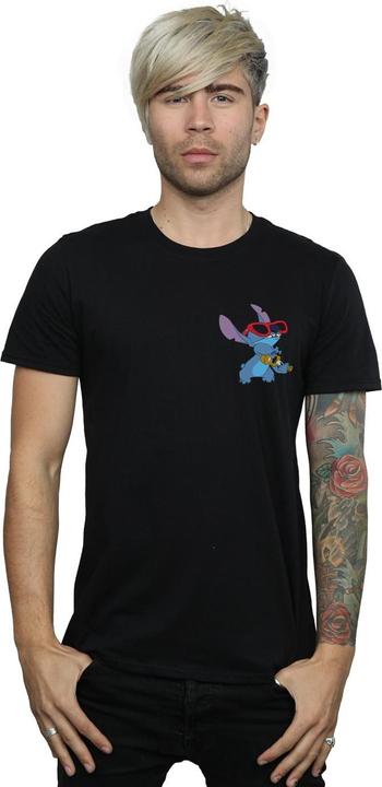 Immagine prodotto Disney Lilo And Stitch Guitar Maglietta Uomo (L)