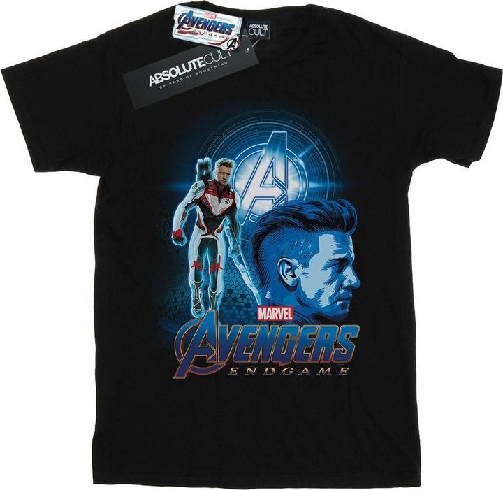 Immagine prodotto Avengers Endgame Hawkeye Team Suit Maglietta Ampia Donna (S)