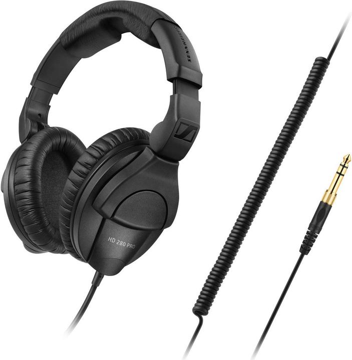 Actual product image Sennheiser HD 280 Pro (No noise cancelling, Cable)