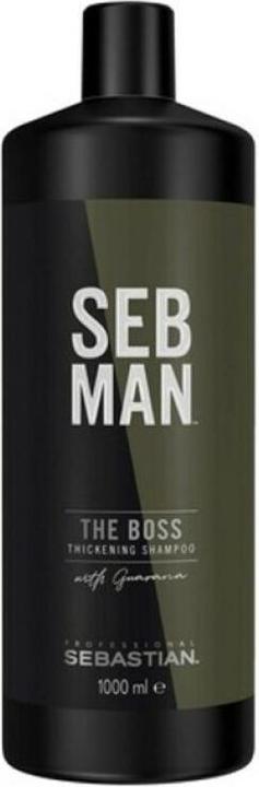 Sebastian SEB MAN - The Boss Thickening Shampoo (1000 ml, Flüssiges Shampoo)