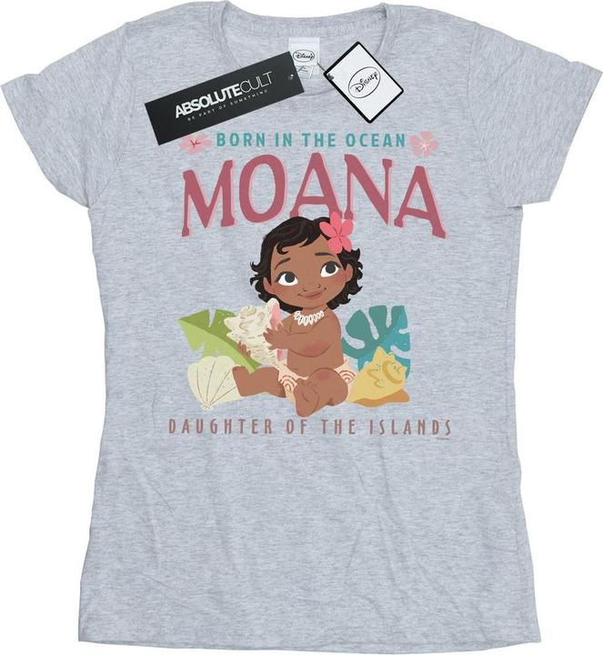 Image du produit Disney - T-shirt MOANA BORN IN THE OCEAN - Femme (XXL)