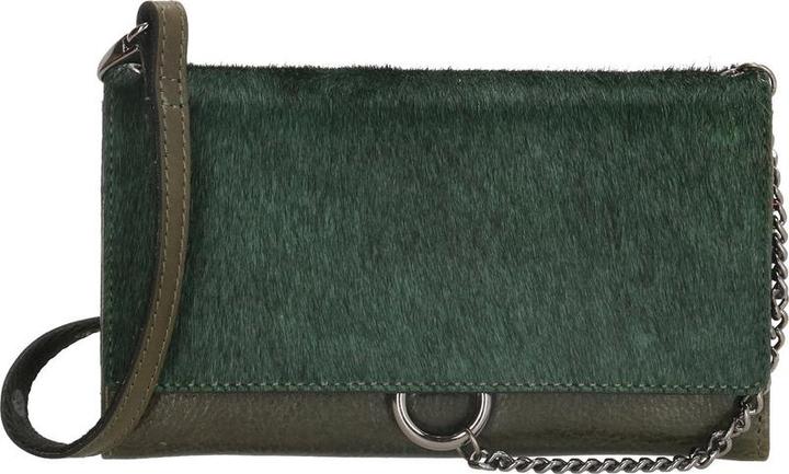 Hide & Stitches Mendoza Wallet - Dunkelgrün - 100% Leder