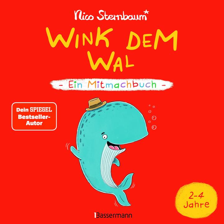 Wink dem Wal - Ein Mitmachbuch (Allemand)