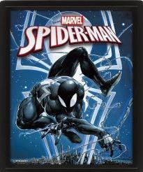 Pyramid Framed 3D Cornice Marvel Spider-man/Venom 26x20cm (26 x 20 cm)
