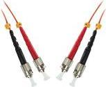 Actual product image MicroConnect ST/UPC-ST/UPC 0.5m OM3 (CAT6e, 1 m)