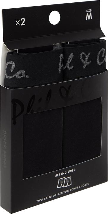 Produktbild Phil & Co. Berlin Retro Boxer Long (XXL, 2er Pack)