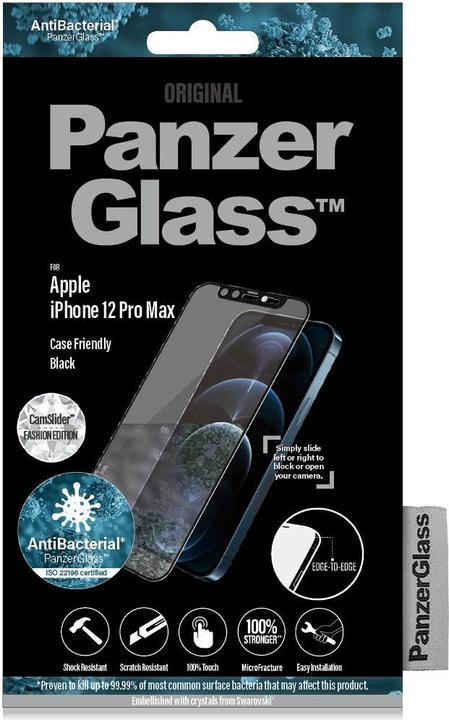 Image du produit PanzerGlass Affaire Swarovski (1 pièce(s), Apple iPhone 12 Pro Max)