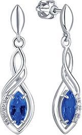 Immagine prodotto Brilio Argento - Orecchini pendenti in argento con cristalli 436 001 00573 04
