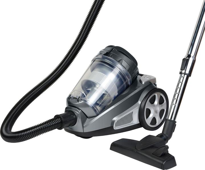 Immagine prodotto Homeline Zyklon-Bodenstaubsauger: 850W, beutellos, anthrazit-silber
