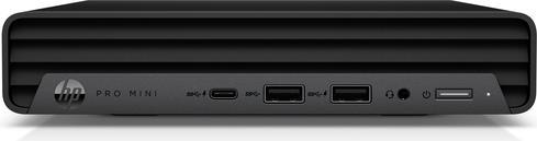 Actual product image HP Pro Mini 400 G9 (8T2J6ES) (black, Windows 11 Pro 64-bit) (Intel Core i3-12100T, 16 GB, 256 GB)